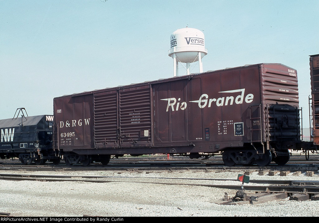 DRGW 63495 at Chicago